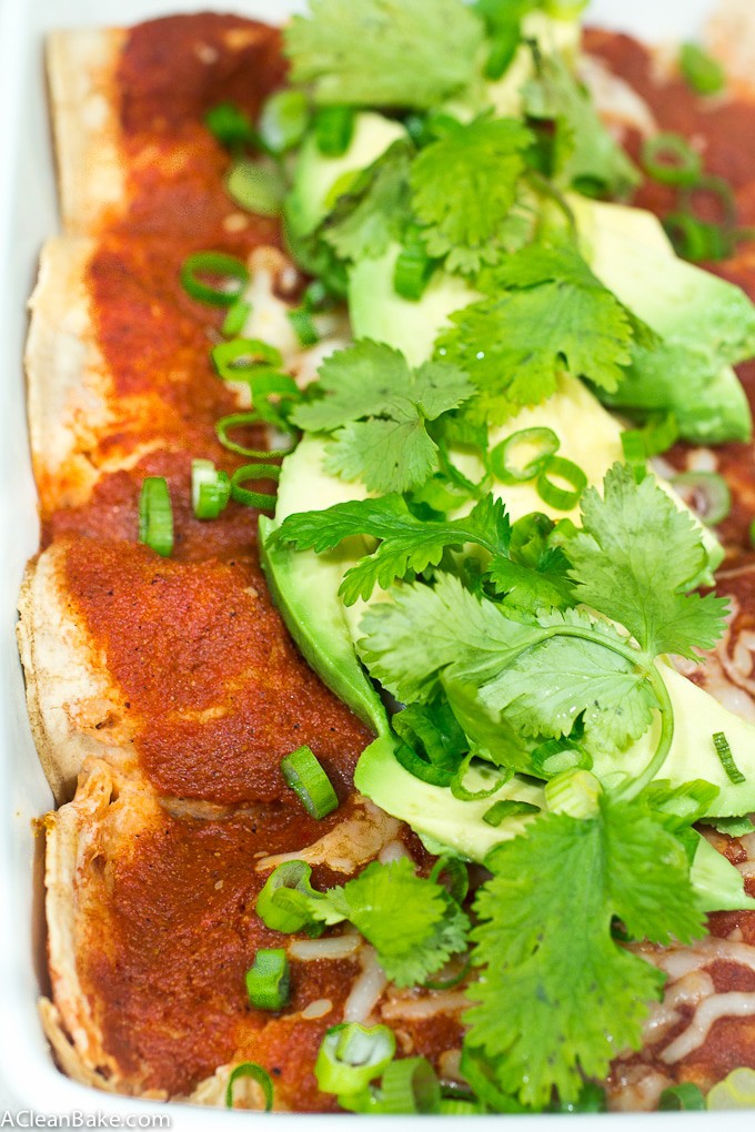 Glutenfri enchiladasås på Hemlagad enchilada (såsen är glutenfri, vegansk, paleo, whole30)