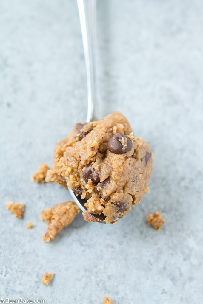 Edible Cookie Dough (egg free, vegan, low carb and paleo)