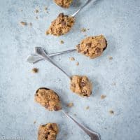 Edible Cookie Dough (egg free, vegan, low carb and paleo)
