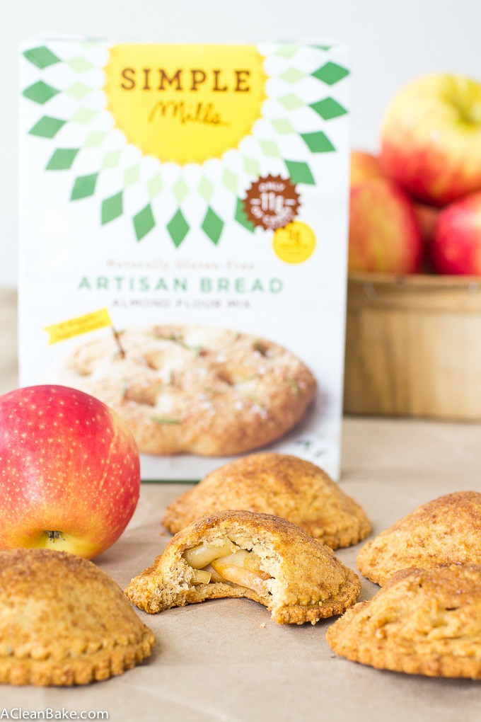 Gluten free and paleo apple hand pies