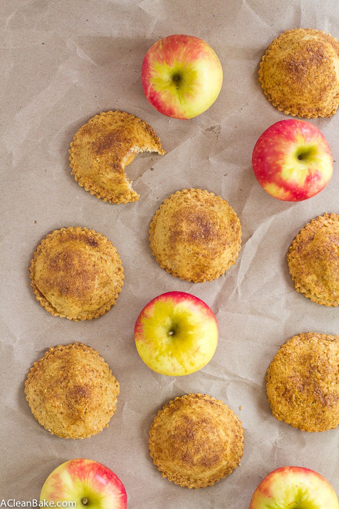 Gluten free and paleo apple hand pies