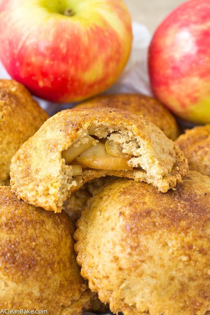 Gluten free and paleo apple hand pies