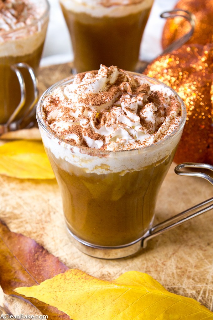 Sugar Free Pumpkin Spice Latte (gluten free, vegan and paleo too)