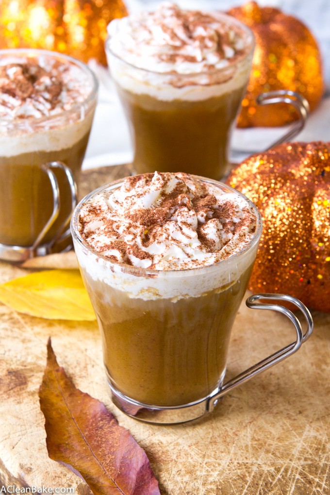 Sugar Free Pumpkin Spice Latte (gluten free, vegan and paleo too)