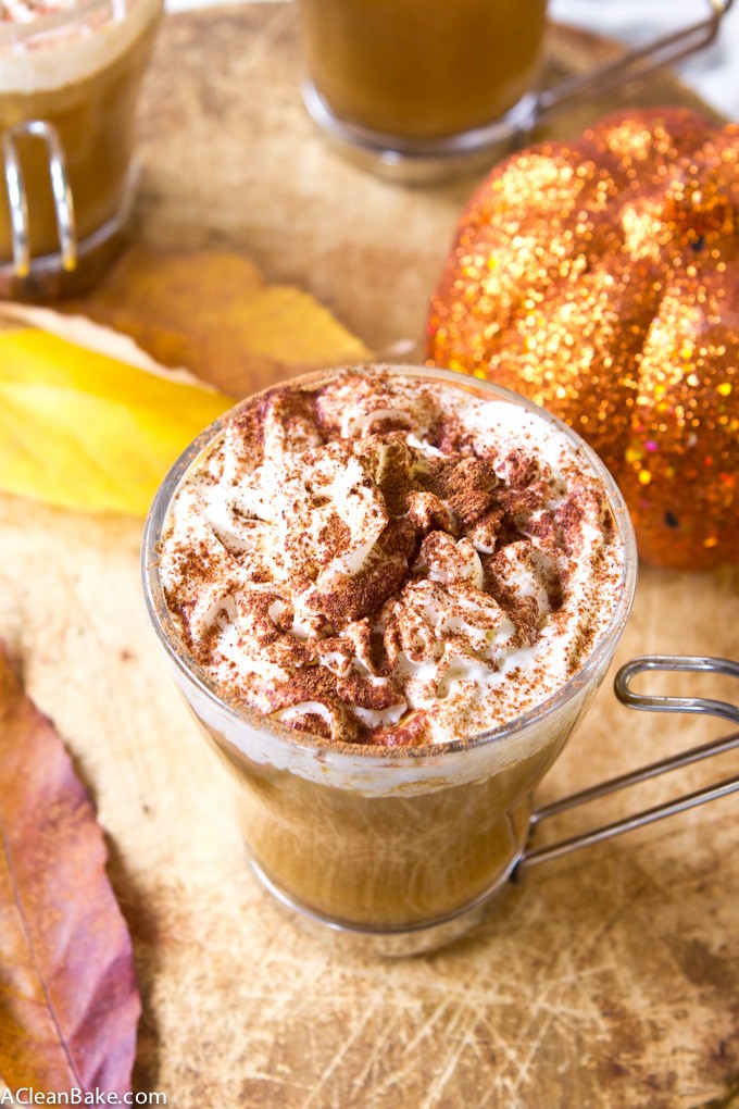 Sugar Free Pumpkin Spice Latte (gluten free, vegan and paleo too)