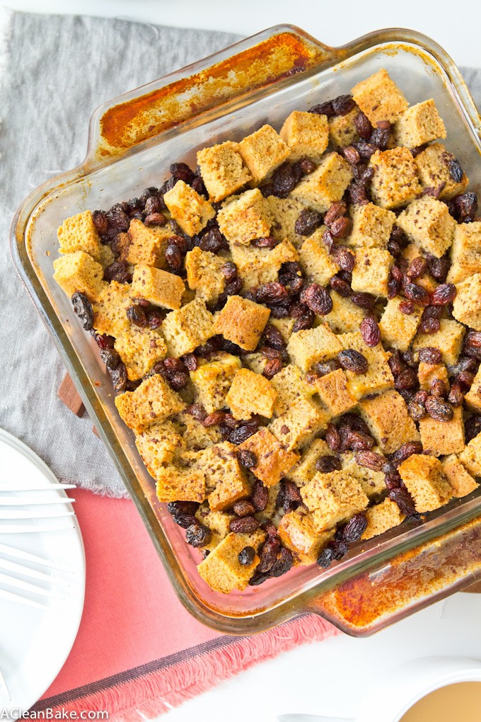 Paleo French Toast Casserole (gluten free, grain free, dairy free, low carb)