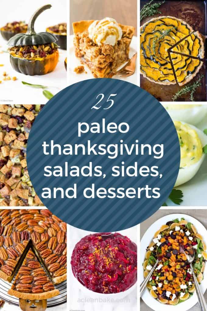 25 Paleo Thanksgiving Recipes for Appetizers and Side Dishes