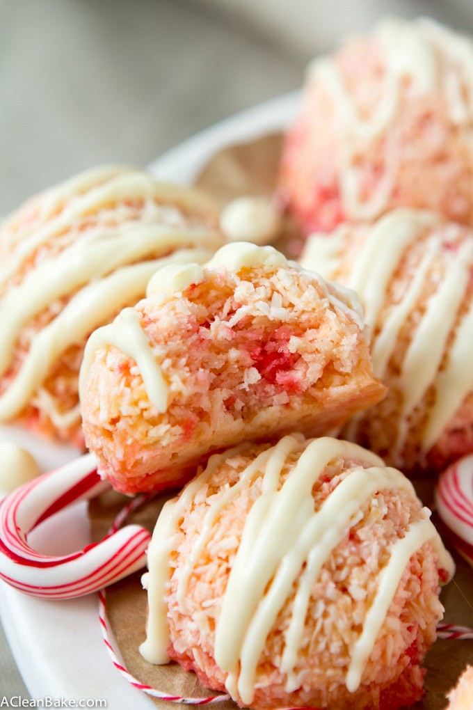 Peppermint Macaroons (gluten free, paleo and dairy free)