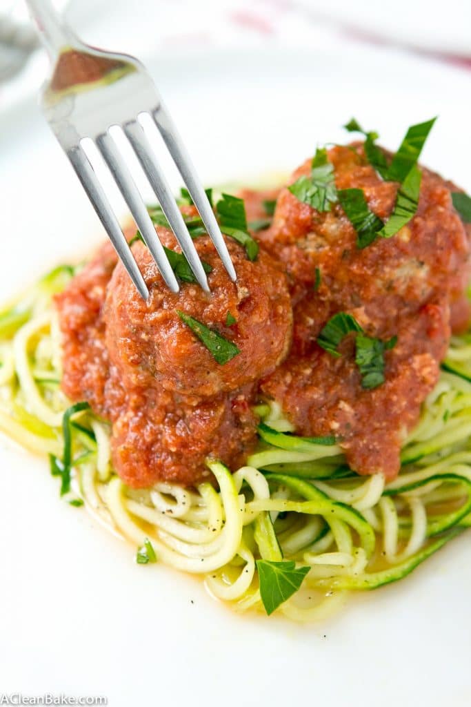 Slow Cooker Meatballs (Gluten free, Paleo and Dairy Free)