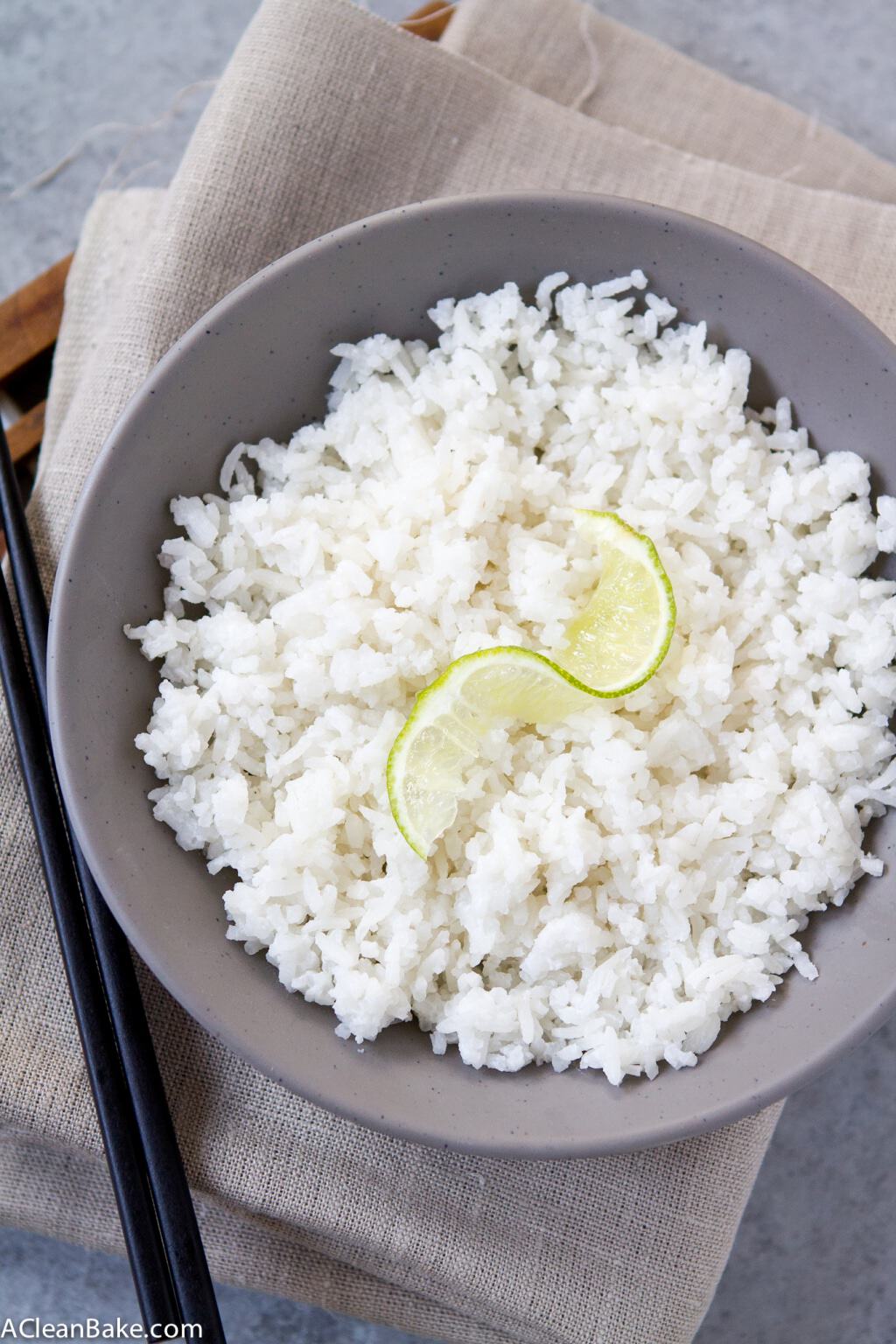 Easy Coconut Rice (gluten free and sugar free) | A Clean Bake