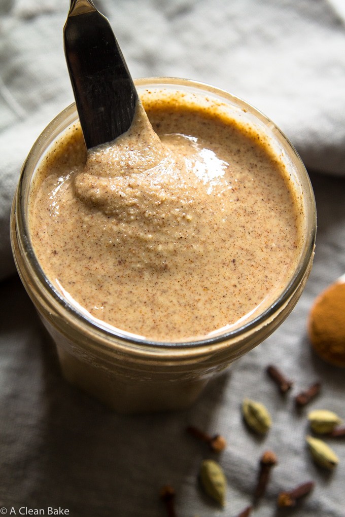 Chai-Spice-Almond-Butter-sugar-free-vegan-paleo