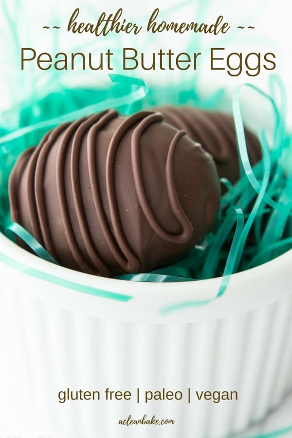 Homemade PB Eggs! Only a few ingredients, easy and fun to make, super kid-friendly, and naturally sweetened! #glutenfreedessert #easter #eastercandy #paleodessert #glutenfreerecipe #paleorecipe #naturallysweetened #healthydessert #dessertrecipe #candyrecipe #easterrecipe #kidfriendly #chocolaterecipe
