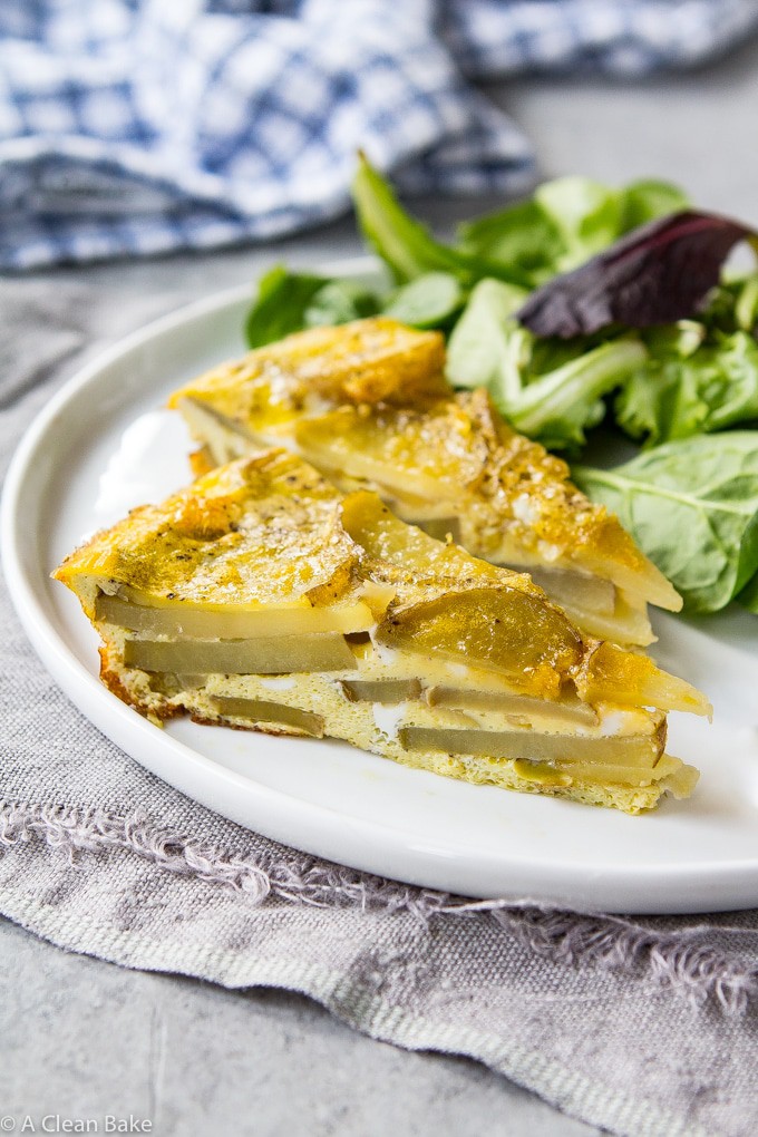 Easy Baked Tortilla Espanola Recipe with Zucchini