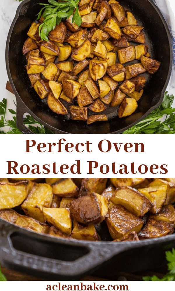 Perfect Roasted Potatoes Super Crispy Made In The Oven 7973