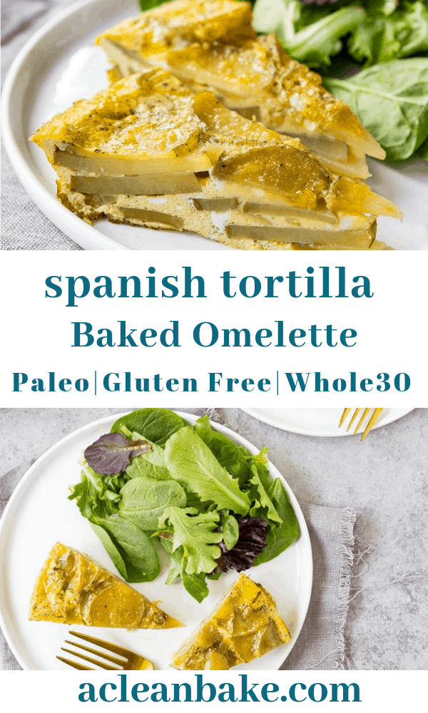 Spanish Tortilla (Spanish Baked Omelette) | A Clean Bake