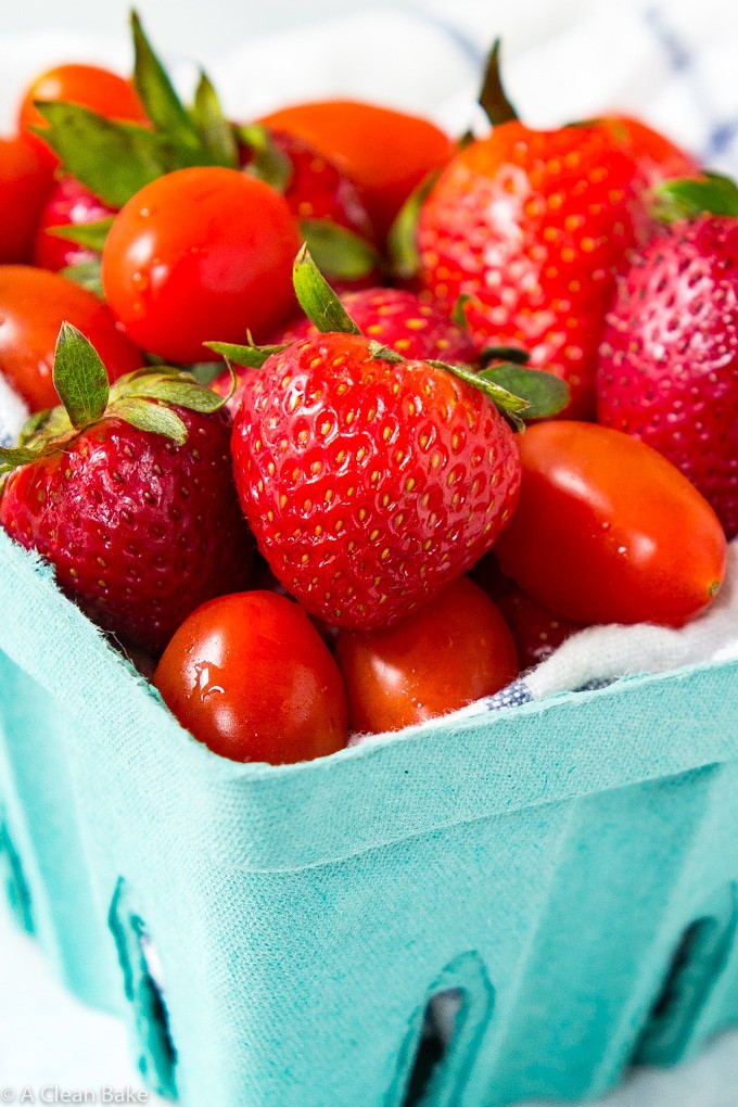 Strawberry Cobb Salad (Dairy Free, Paleo)