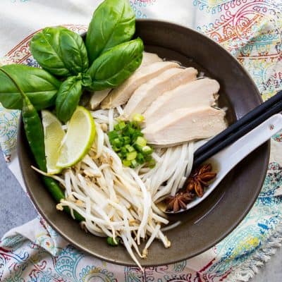 30-Minute Pho Vietnamese Soup (naturally gluten free)