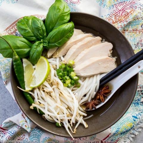 30-Minute Pho Vietnamese Soup (naturally gluten free)