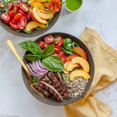 Paleo Steak Salad (gluten free, dairy free, low carb)-8