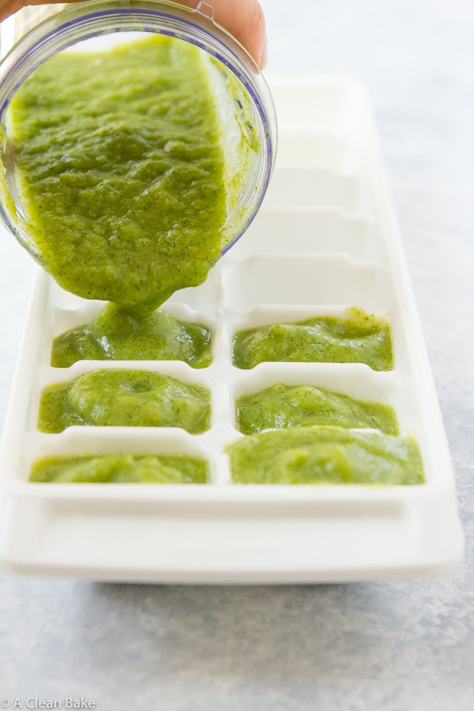 Homemade Baby Food Purees via the Ice Cube Tray Method - Easy, Realistic Method for Real Food Baby Food Purees!