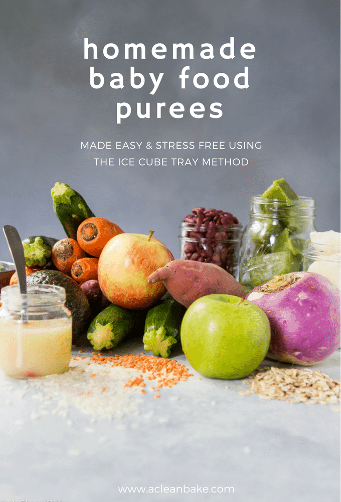 Homemade Baby Food Purees via the Ice Cube Tray Method - Easy, Realistic Method for Real Food Baby Food Purees!