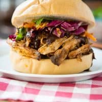 Paleo Slow Cooker Pulled Pork (or Chicken)