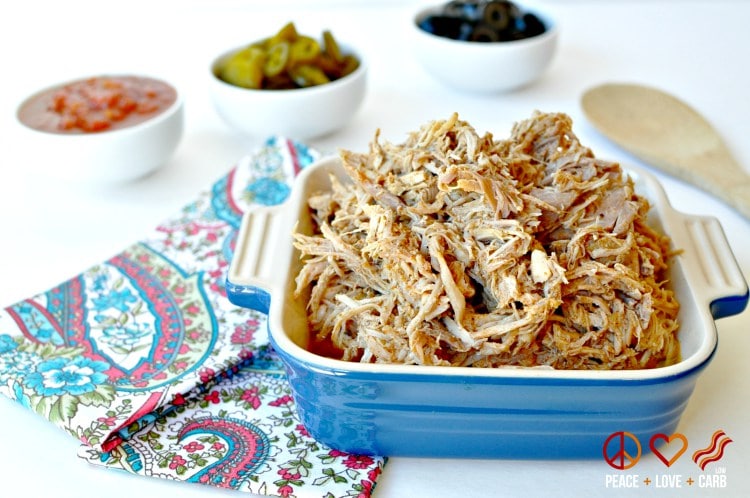 Healthy Paleo Slow Cooker Dinners - Shredded Taco Pork