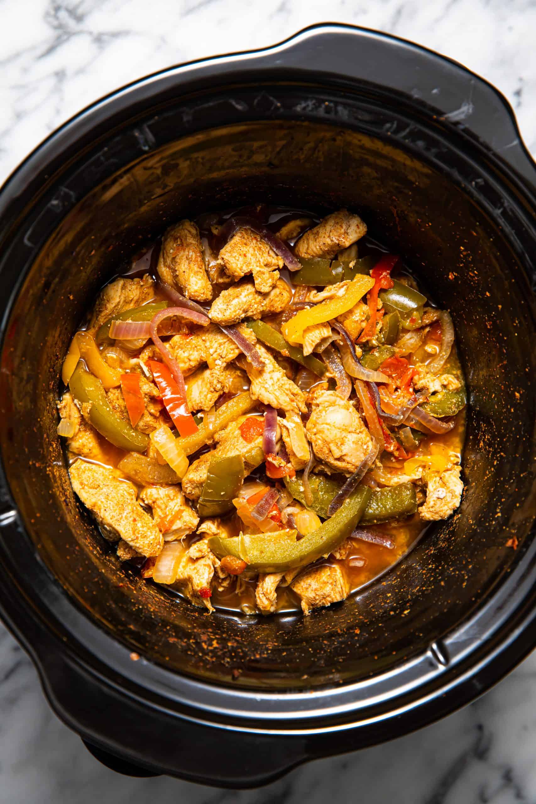 Crockpot Chicken Fajitas (Paleo Freezer Dinner) A Clean Bake