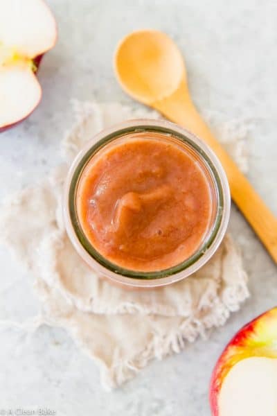 How to Make Applesauce in the Slow Cooker | A Clean Bake