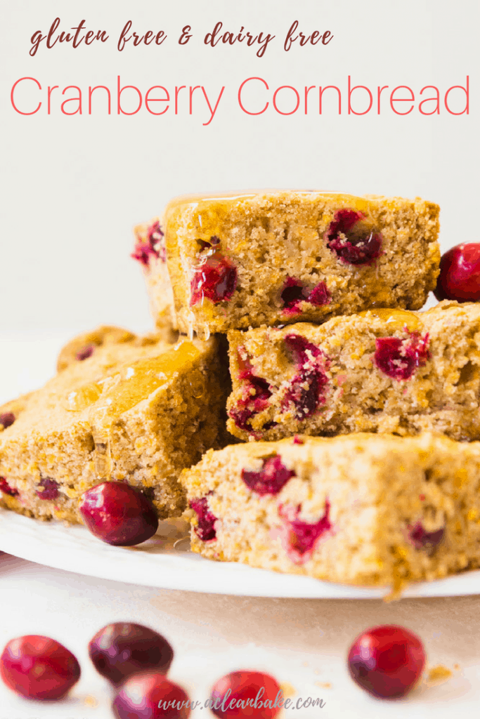 Gluten Free Cornbread for a Clean Eating Meal. Easy and Healthy Dinner Side Dish Option! #recipe #glutenfreerecipe #glutenfreebread #cornbread #dairyfree #dairyfreerecipe #dinnerrecipe #easydinnerrecipe #easyrecipes #healthyrecipes #healthydinner #easydinner