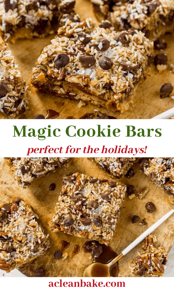 Gluten Free & Paleo Magic Cookie Bars Recipe A Clean Bake