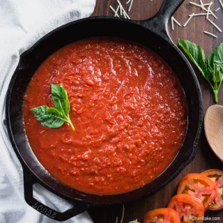 Quick Marinara Sauce (30 minutes, gluten free, paleo, whole30, vegan, low carb)