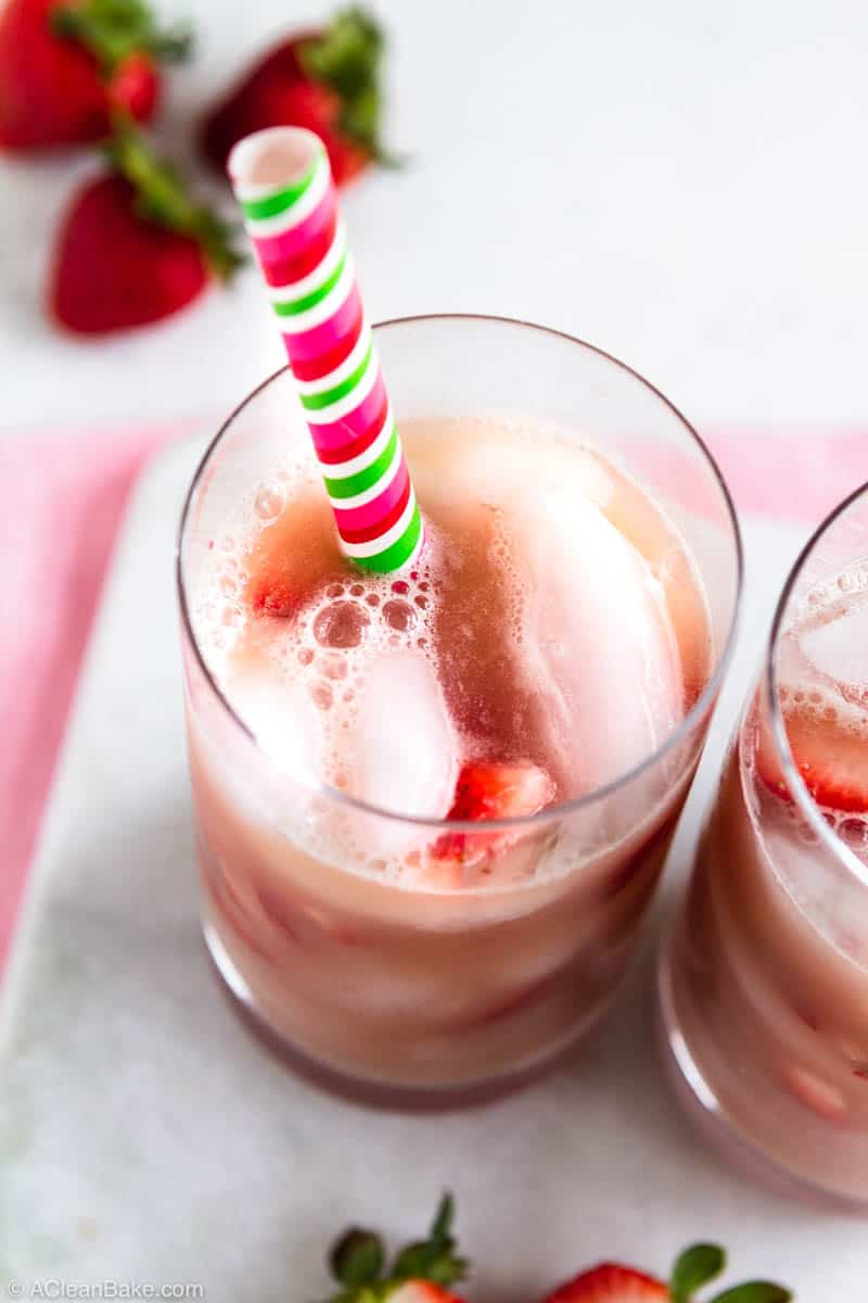 Hydrating Homemade Pink Drink (Starbucks Copycat) | A Clean Bake
