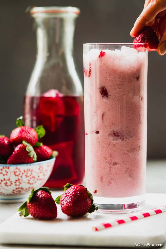 homemade pink drink