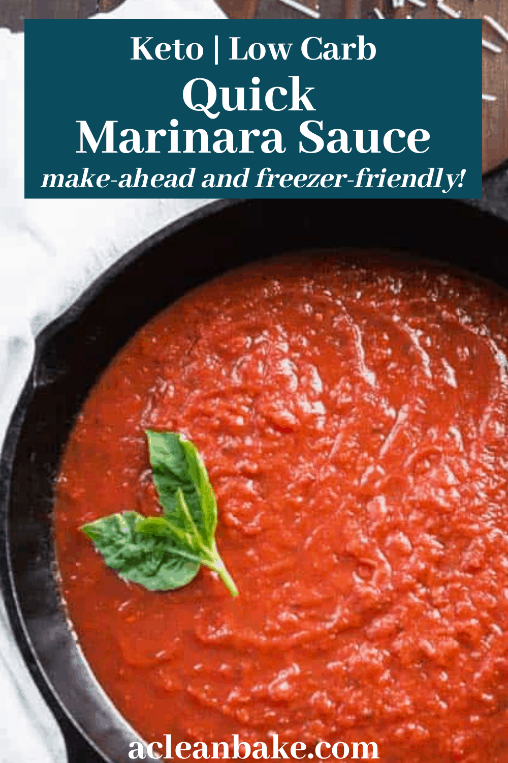 Quick Marinara Sauce (in 30 Minutes or Less!)