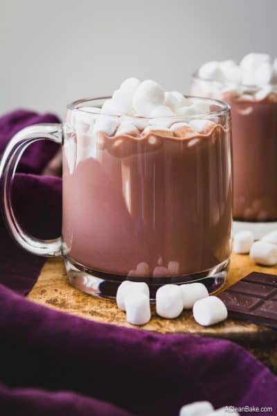 Paleo & Vegan Hot Chocolate (Homemade Mix, with Sugar Free-Low Carb Option)