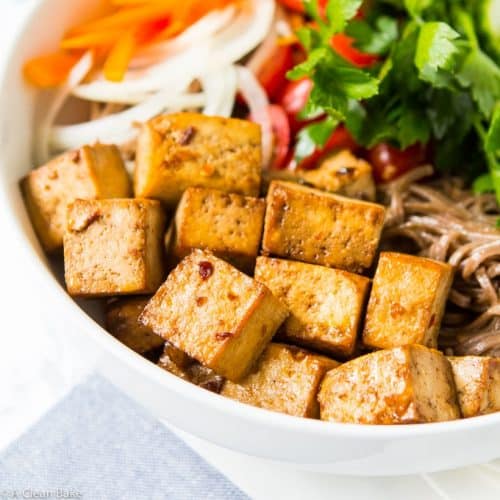 Baked Tofu (5 Ingredients) + Weeknight Tofu Recipes A Clean Bake