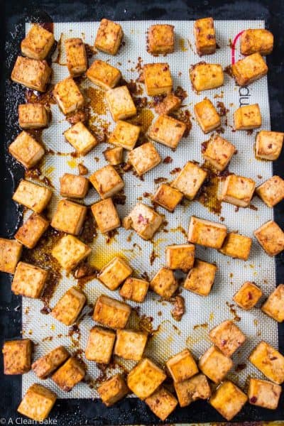 Baked Tofu (5 Ingredients) + Weeknight Tofu Recipes | A Clean Bake