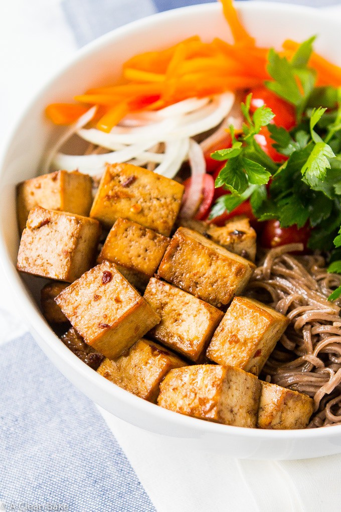 5 Ingredient Baked Tofu Recipe (vegan, gluten free)