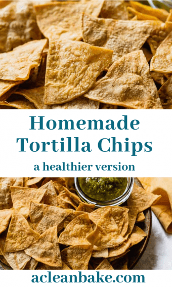 Homemade Gluten Free Tortilla Chips | A Clean Bake
