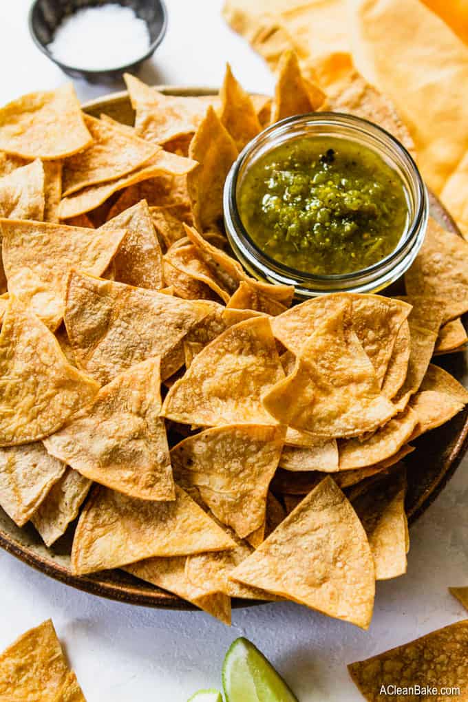 Homemade Gluten Free Tortilla Chips A Clean Bake