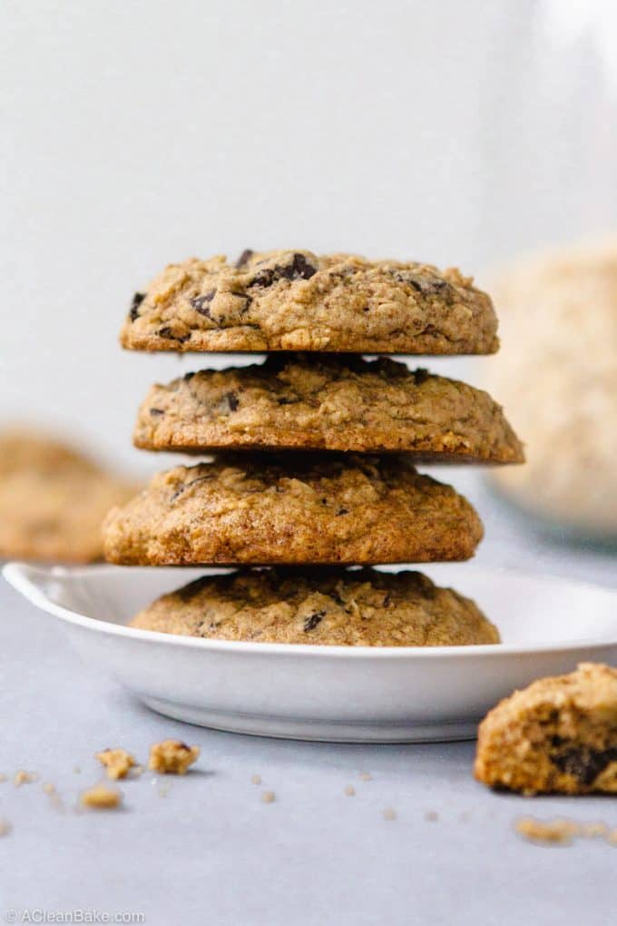 Pile of gluten free lactation cookies