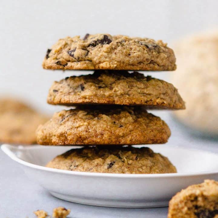 Pile of gluten free lactation cookies
