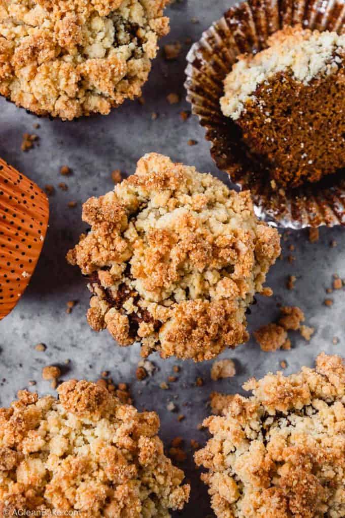 Batch of paleo pumpkin muffins