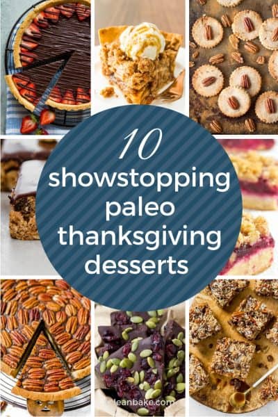 10 paleo thanksgiving desserts