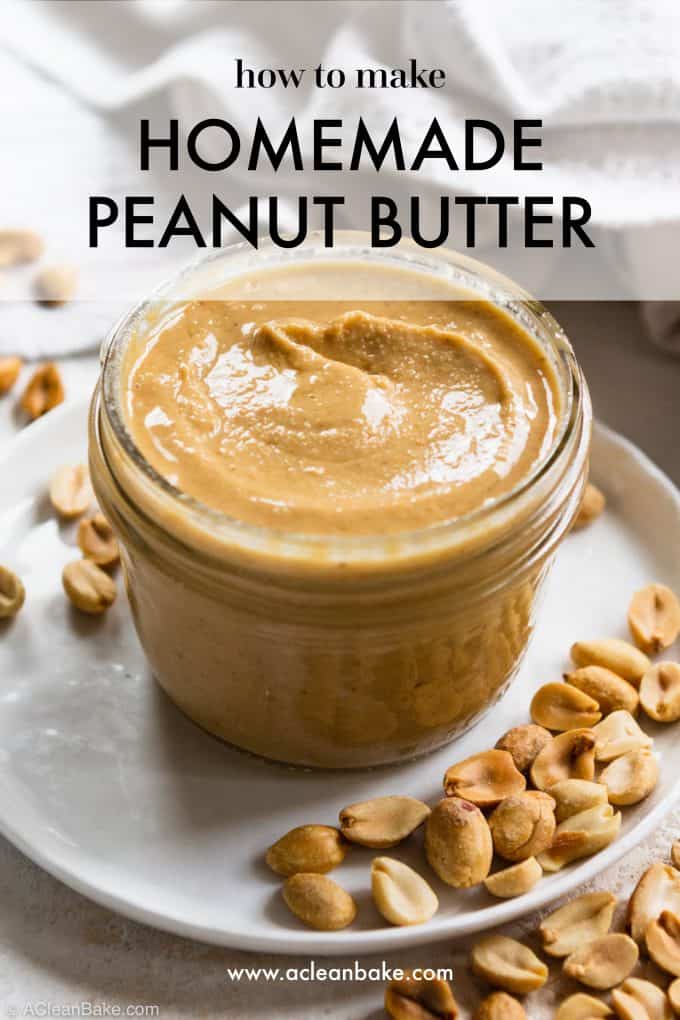 Homemade Chocolate Peanut Butter - how to make homemade nut butter