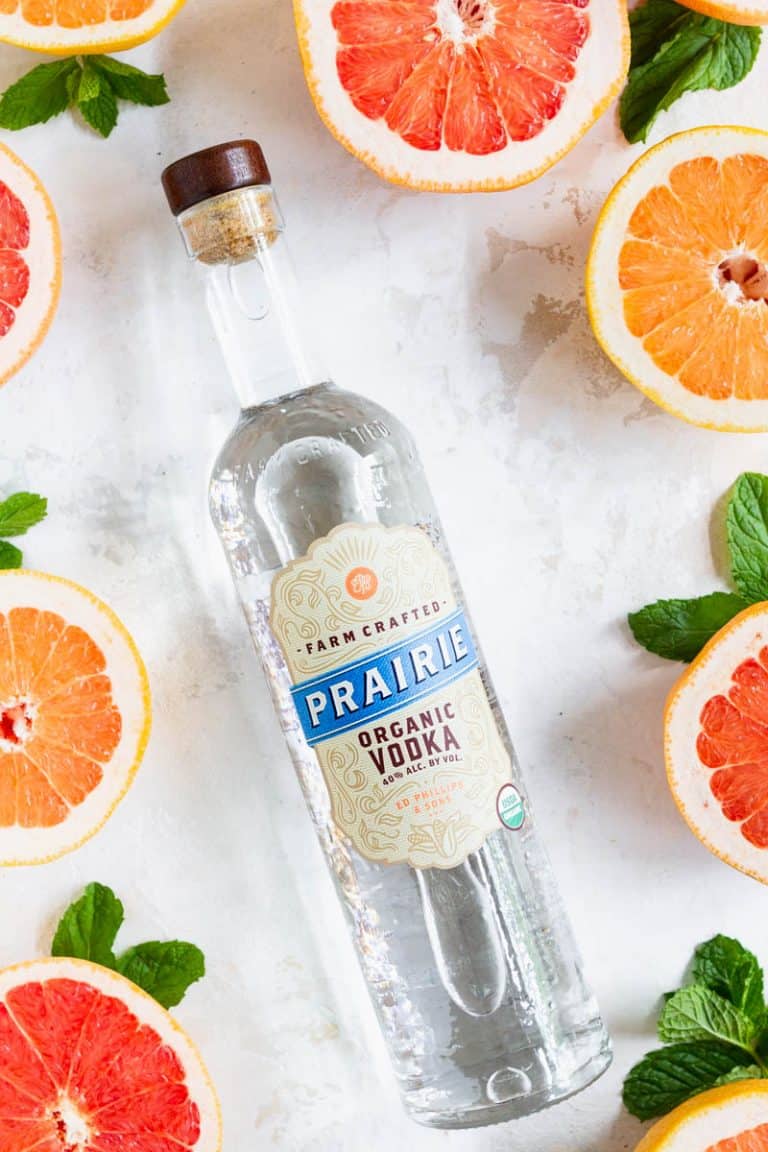 Grapefruit Mint Vodka Spritz