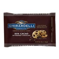 Ghirardelli 60% Cacao Bittersweet Baking Chocolate Chips, 3 Pound