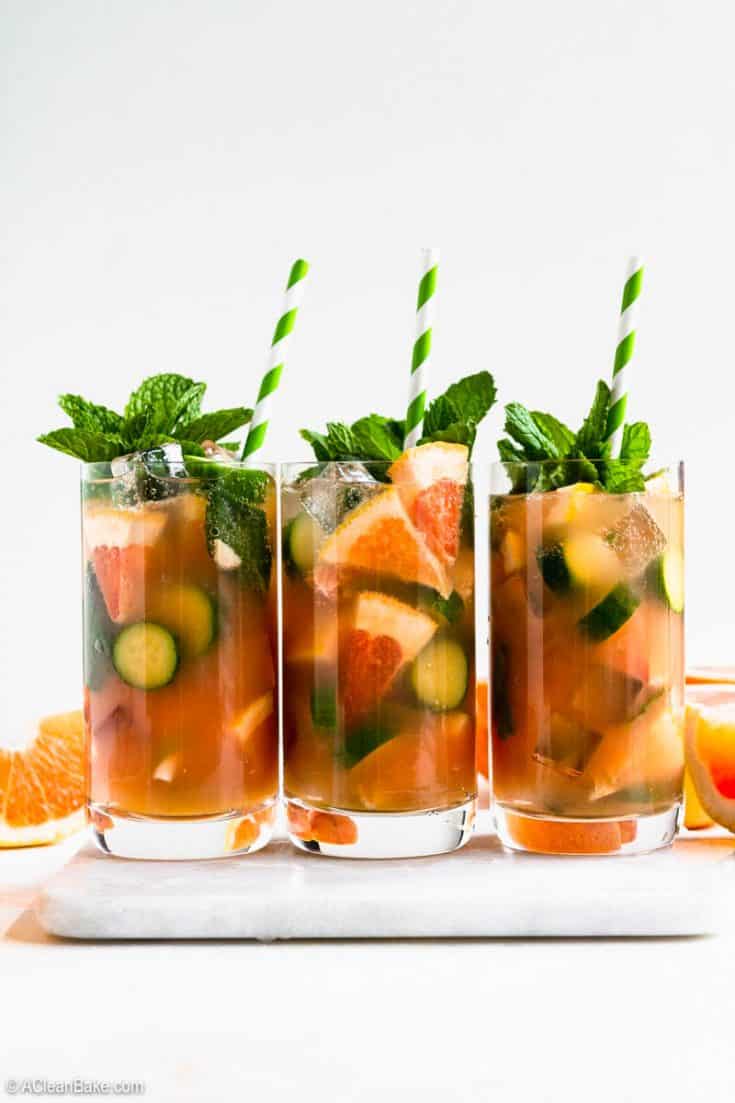 Grapefruit Mint Vodka Spritz
