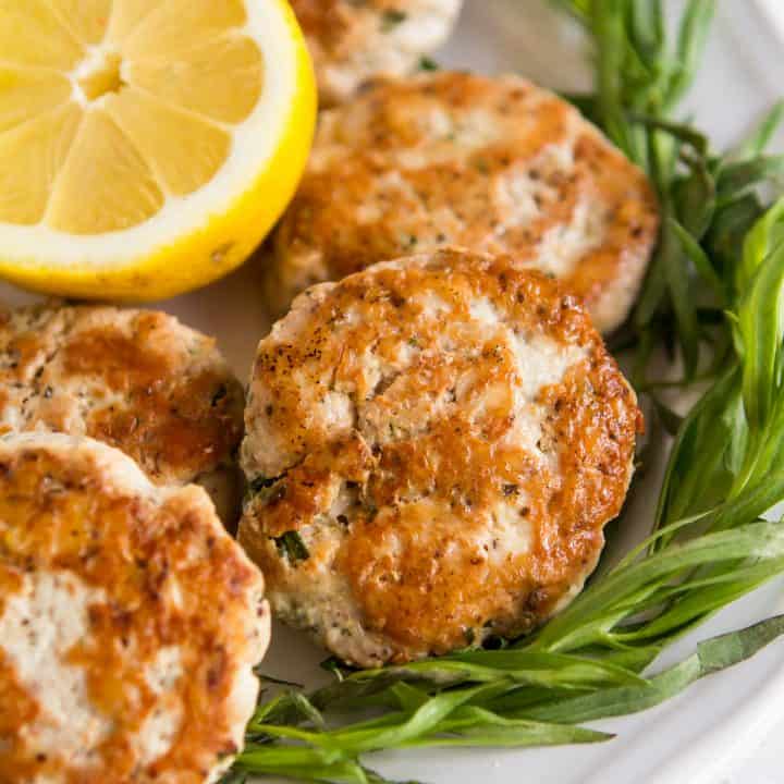 Lemon Tarragon Turkey Sausage 